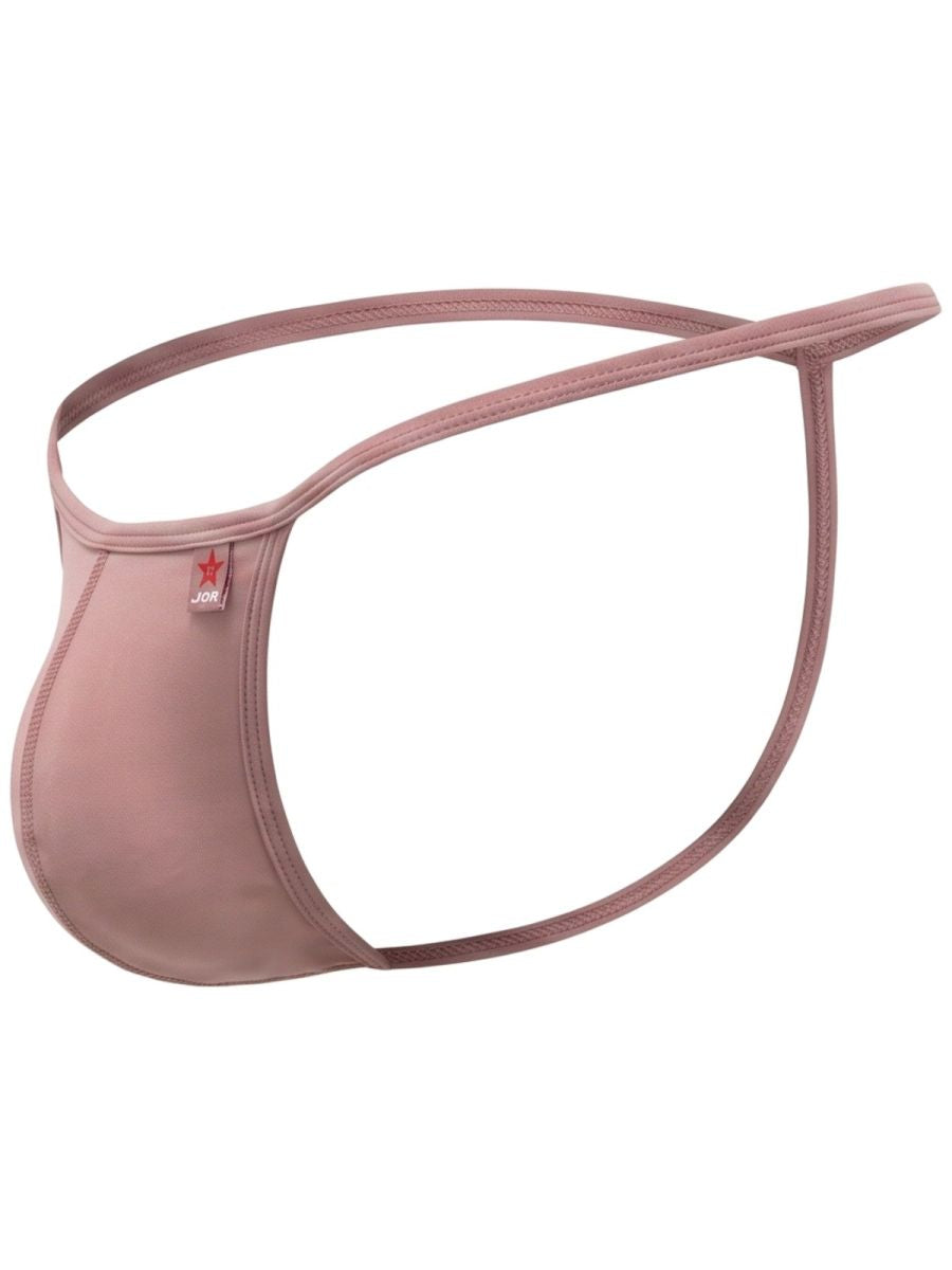 JOR 2468 Ropa Interior Masculina Axel Tanga Elegante Comodidad Color Marrón