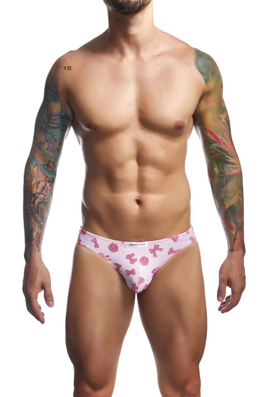 JUSTIN+SIMON XSJ01 Bikini Clásico Color Coquette
