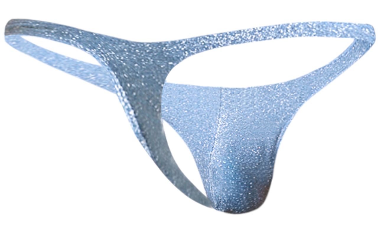 JUSTIN+SIMON XSJ03 Classic Thongs Color Lurex Blue - DealByEthan.gay loves JUSTIN+SIMON
