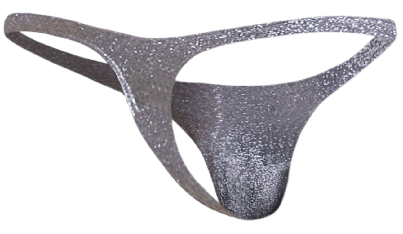JUSTIN+SIMON XSJ03 Classic Thongs Color Lurex Gray - DealByEthan.gay loves JUSTIN+SIMON