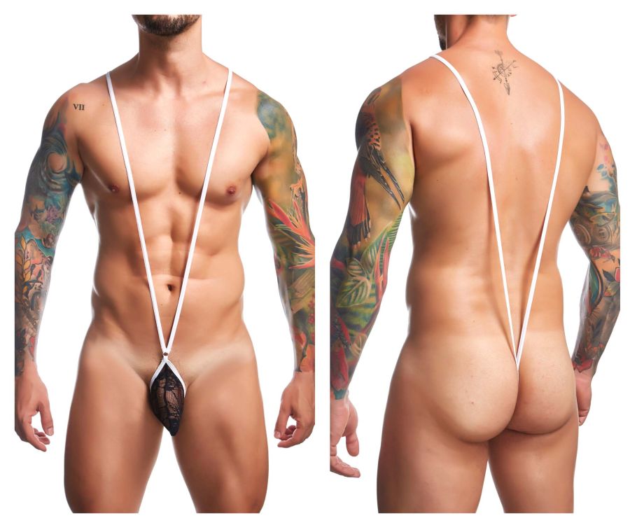 JUSTIN+SIMON XSJ04 Sling Color Negro Encaje