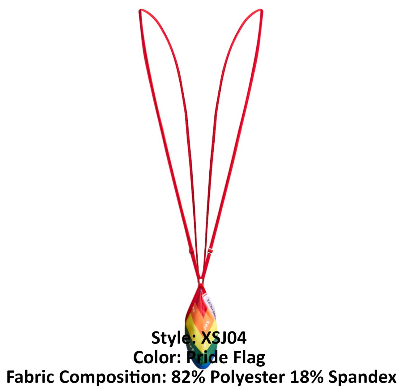 JUSTIN+SIMON XSJ04 Sling Color Pride Flag - DealByEthan.gay loves JUSTIN+SIMON