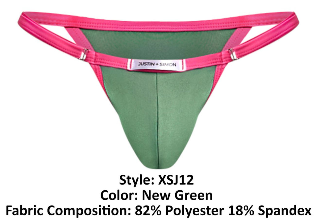 JUSTIN+SIMON XSJ12 Bikini Color New Green - DealByEthan.gay loves JUSTIN+SIMON