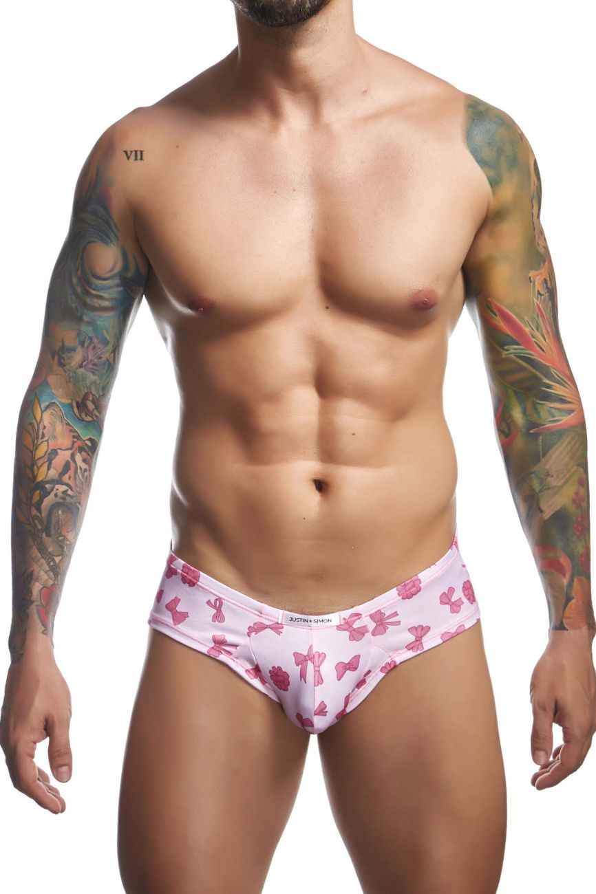 JUSTIN+SIMON XSJ22 Calzoncillos tipo mejilla Color Coquette