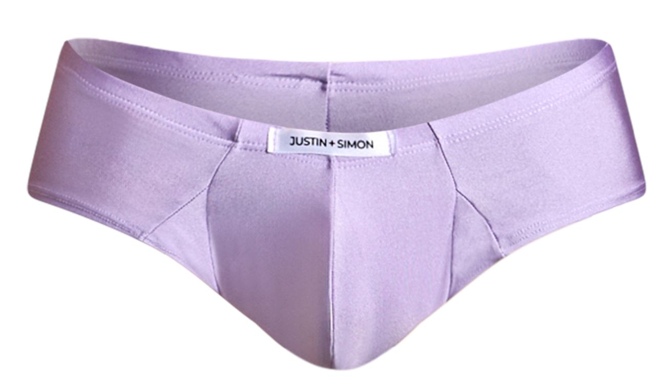 JUSTIN+SIMON XSJ22 Cheek Briefs Color Lilac - DealByEthan.gay loves JUSTIN+SIMON