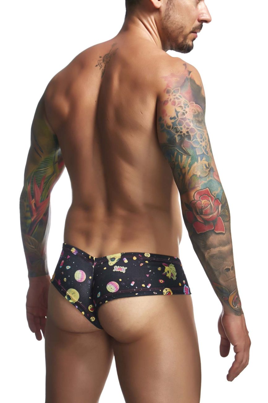 JUSTIN+SIMON XSJ22 Calzoncillos tipo mejilla color psicodélico