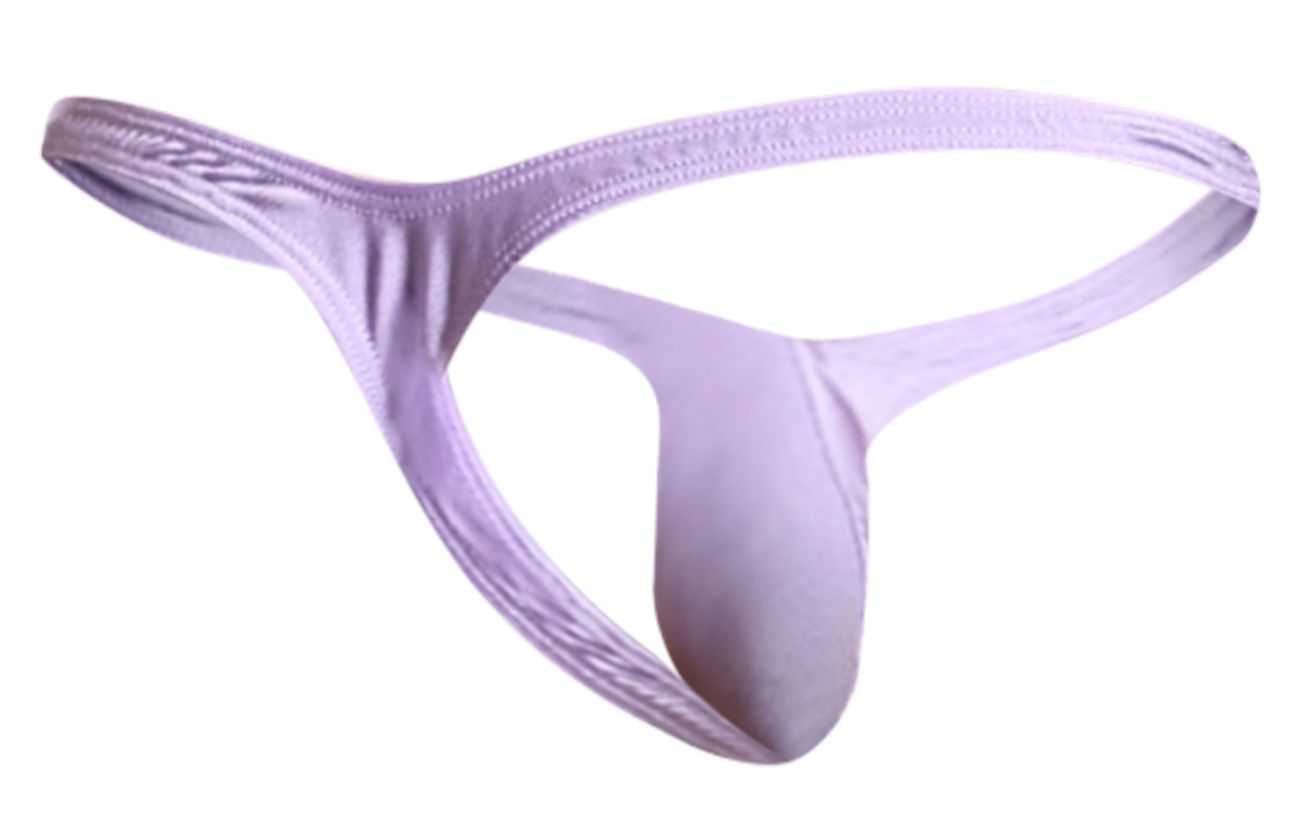 JUSTIN+SIMON XSJBU02 Bulge Thongs Color Lilac - DealByEthan.gay loves JUSTIN+SIMON
