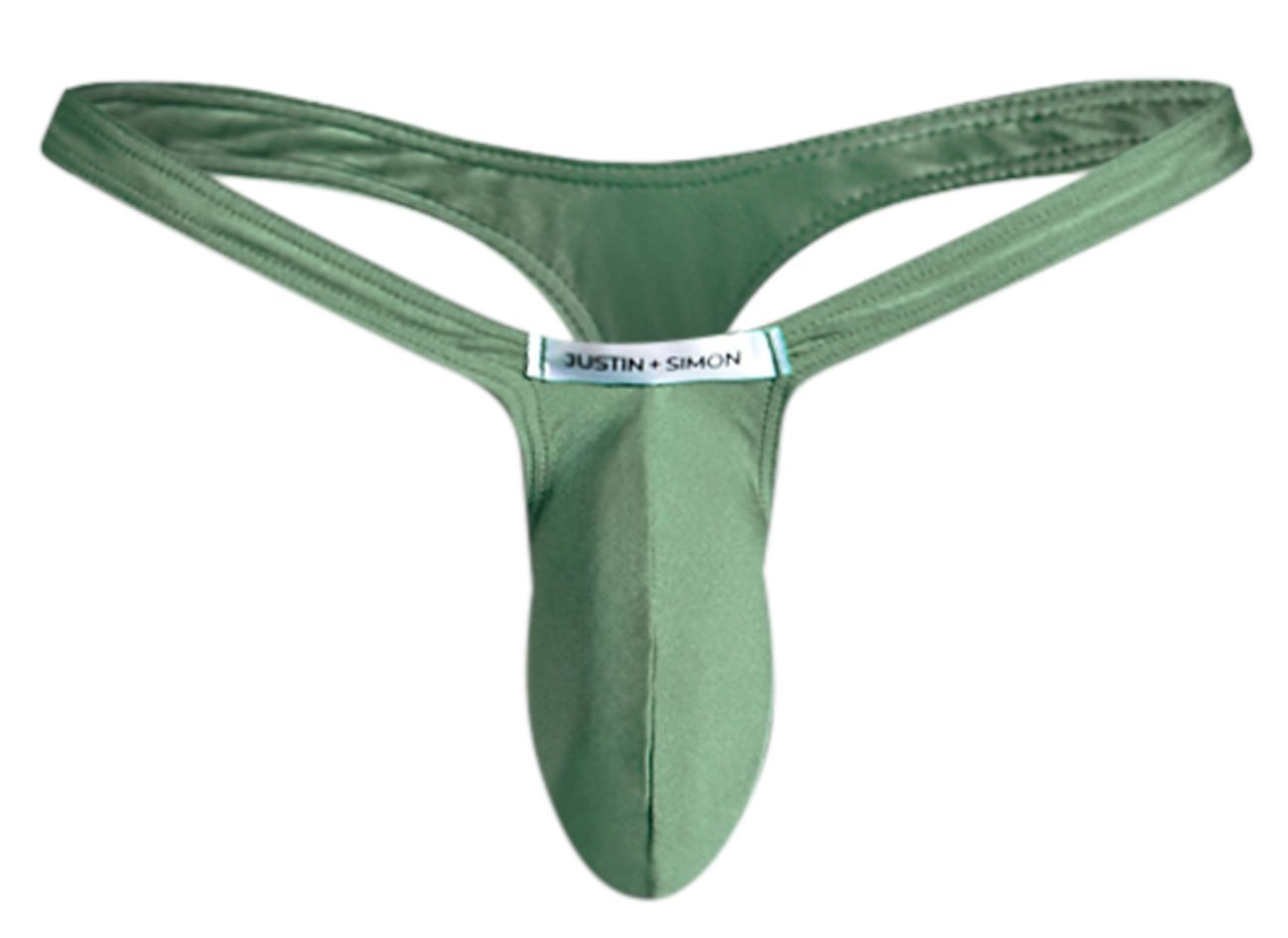 JUSTIN+SIMON XSJBU02 Bulge Thongs Color New Green - DealByEthan.gay loves JUSTIN+SIMON