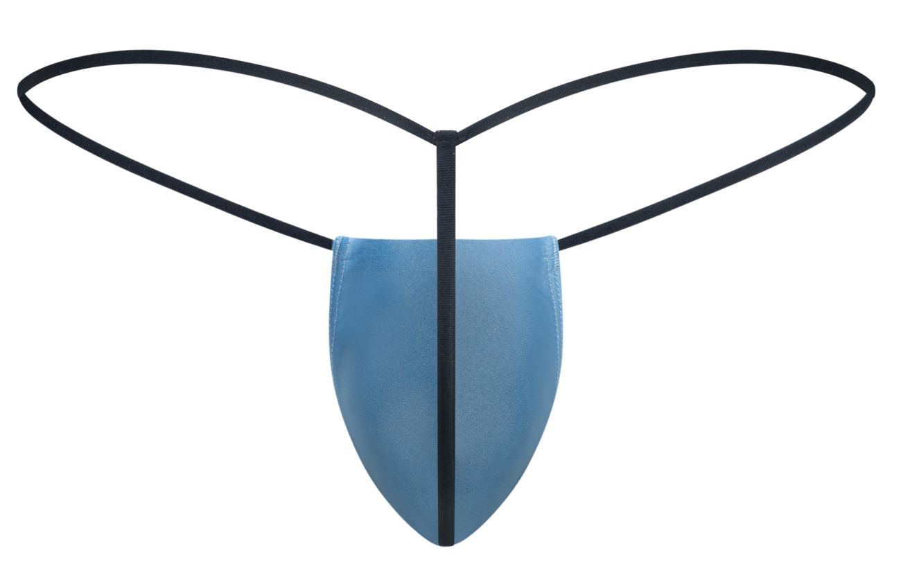 JUSTIN+SIMON XSJ02 Classic G-String Color Baby Blue