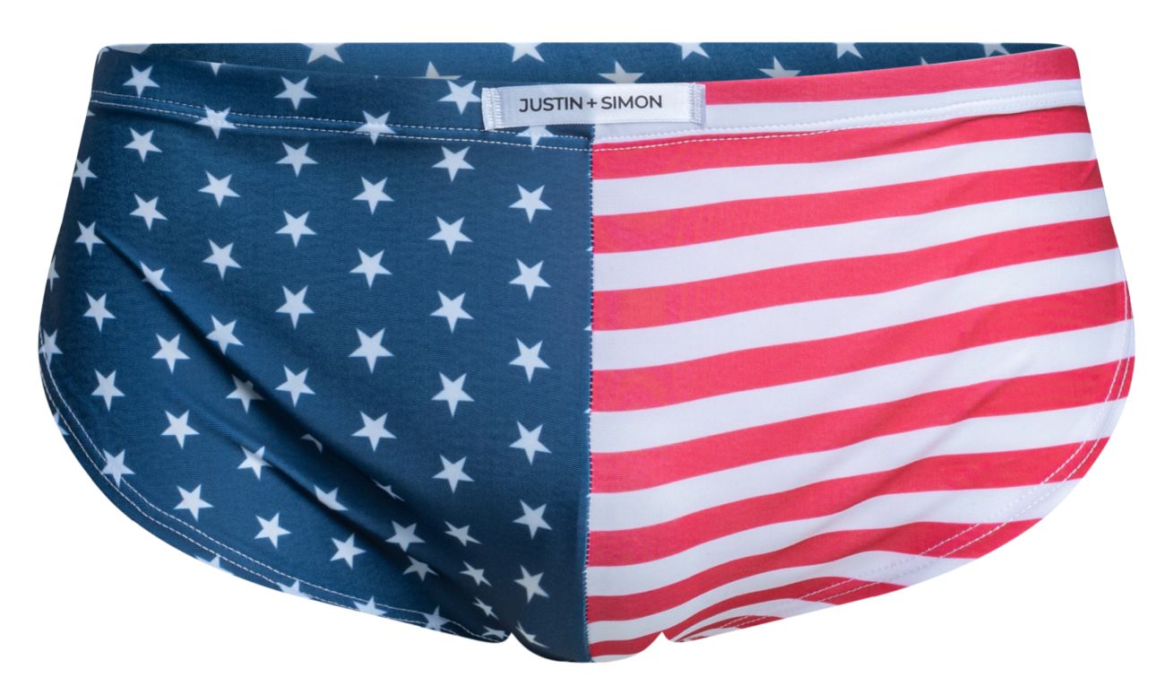 JUSTIN+SIMON XSJ09 Running Shorts Color USA Flag