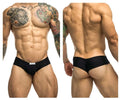 Ropa interior masculina JUSTIN+SIMON XSJ22 Cheek Briefs Color Negro