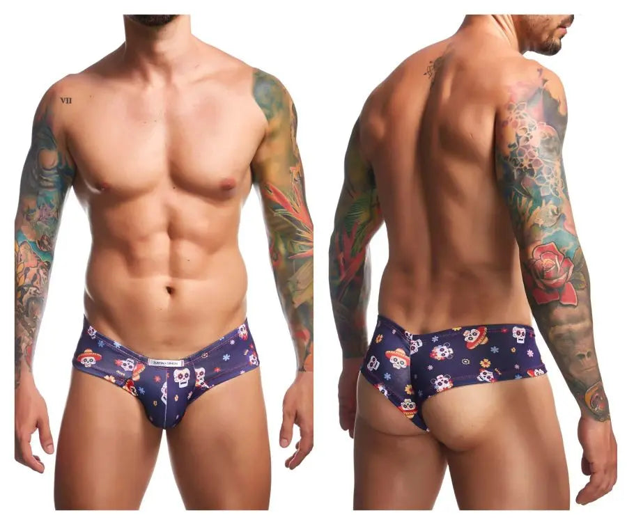 JUSTIN+SIMON Herrenunterwäsche XSJ22 Cheek Briefs Farbe Mexico