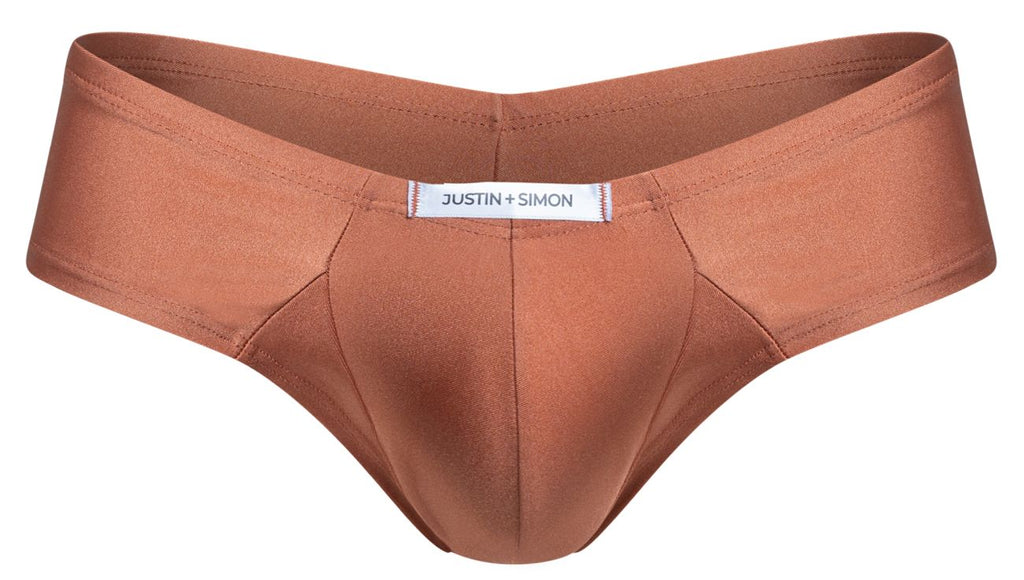 JUSTIN+SIMON XSJ22 Cheek Briefs Color Ochre