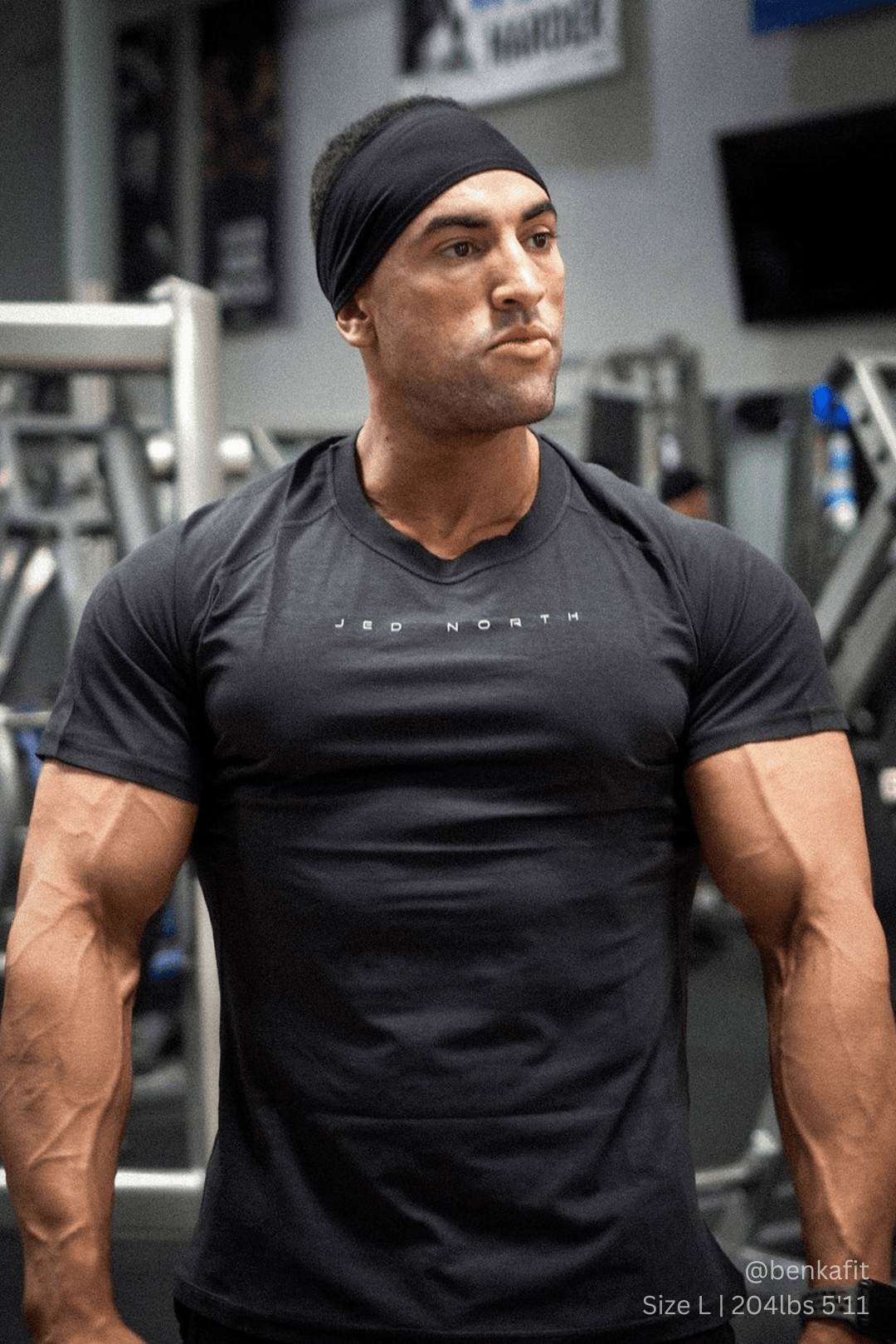 Jed North Agile Short Sleeve Training Tee - Charcoal Black - DealByEthan.gay loves Jed North