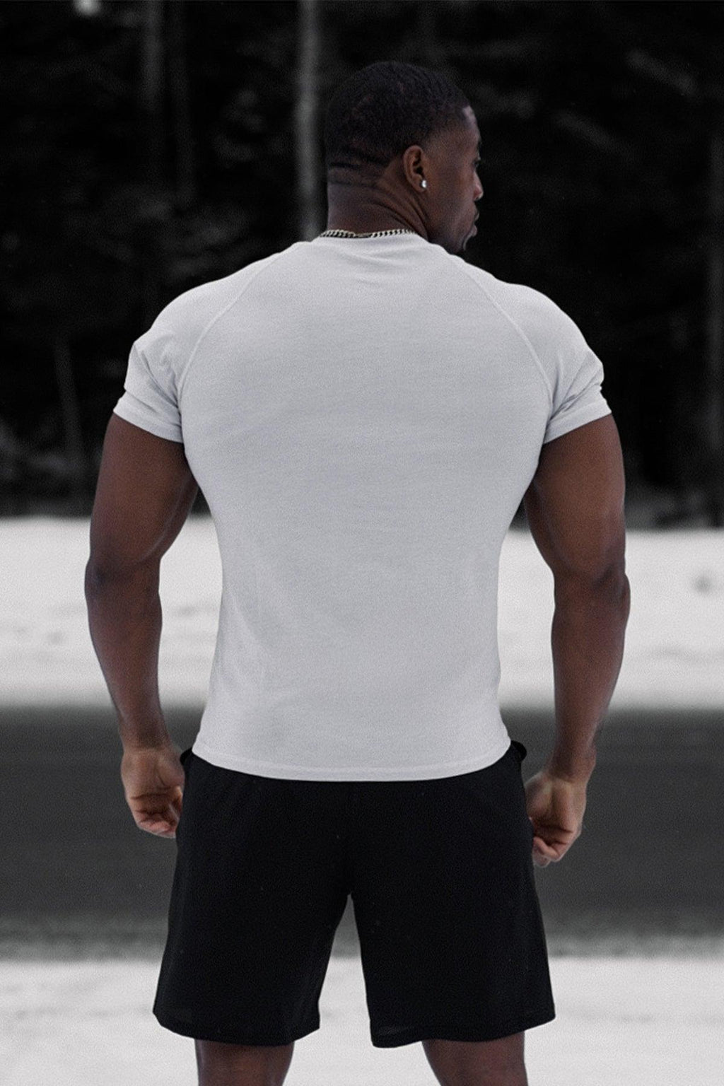 Jed North Agile Short Sleeve Training Tee - Light Gray - DealByEthan.gay loves Jed North