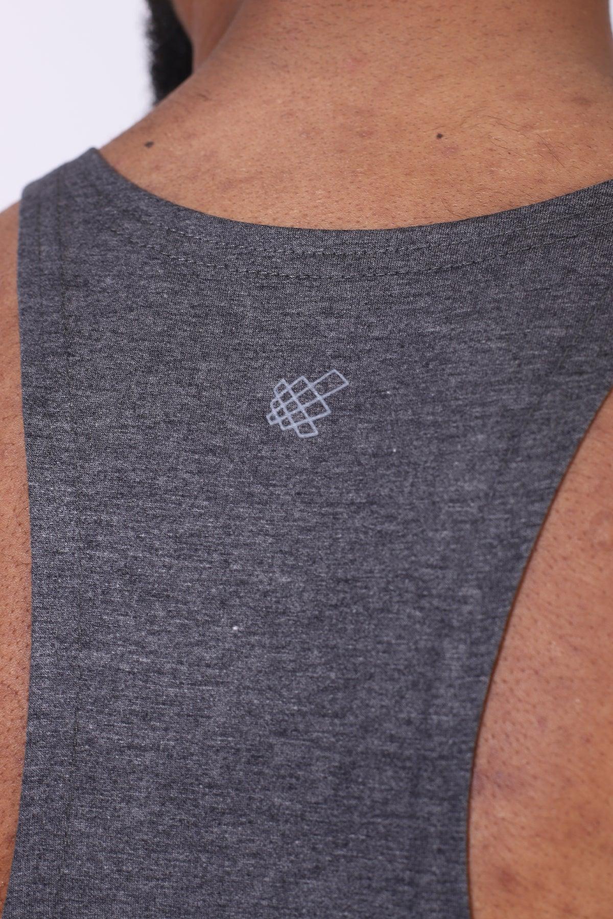 Jed North Classic Bodybuilding Racerback Stringer - Heather Gray - DealByEthan.gay loves Jed North