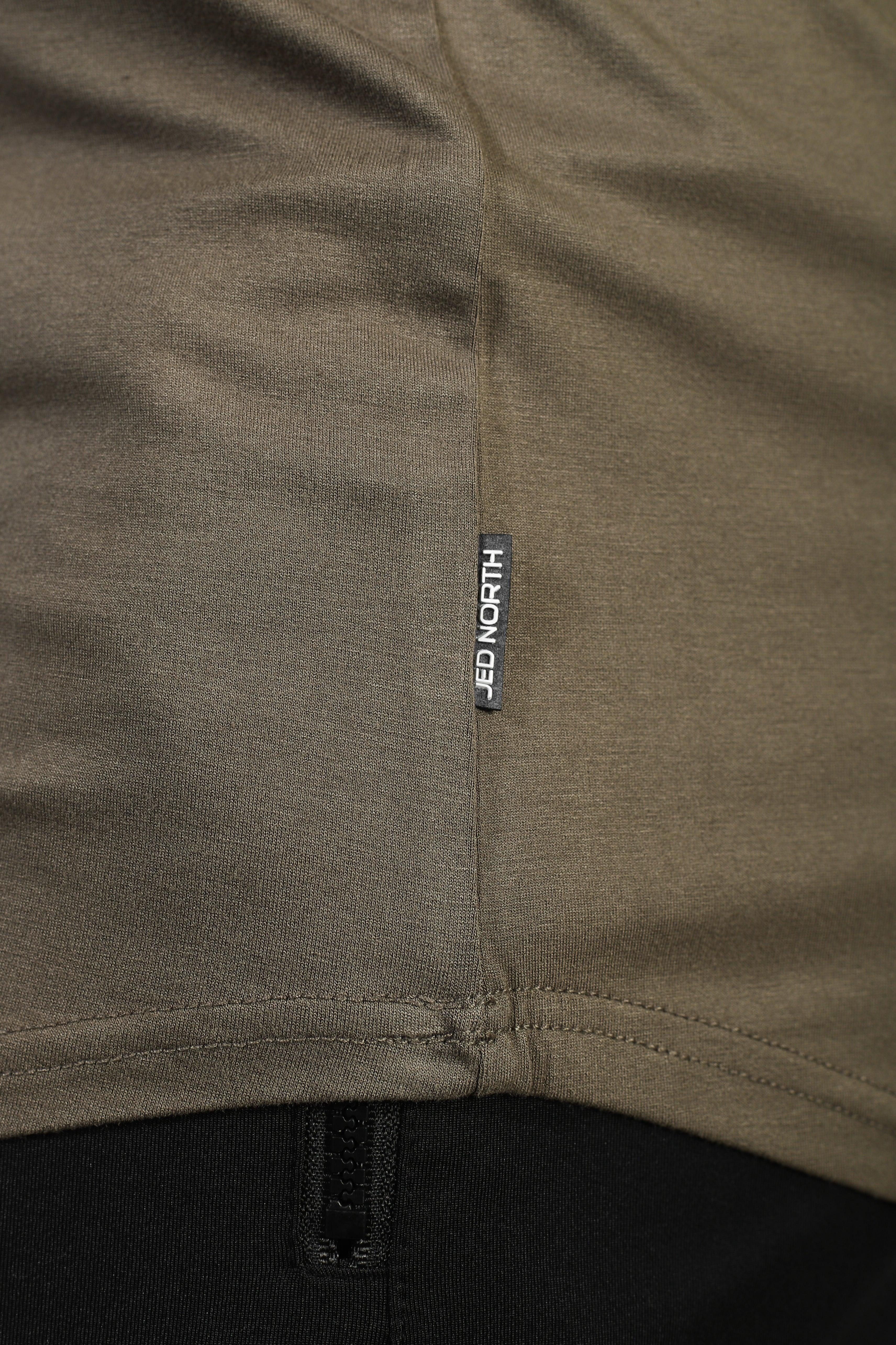 Jed North Classic Bodybuilding Racerback Stringer - Olive - DealByEthan.gay loves Jed North
