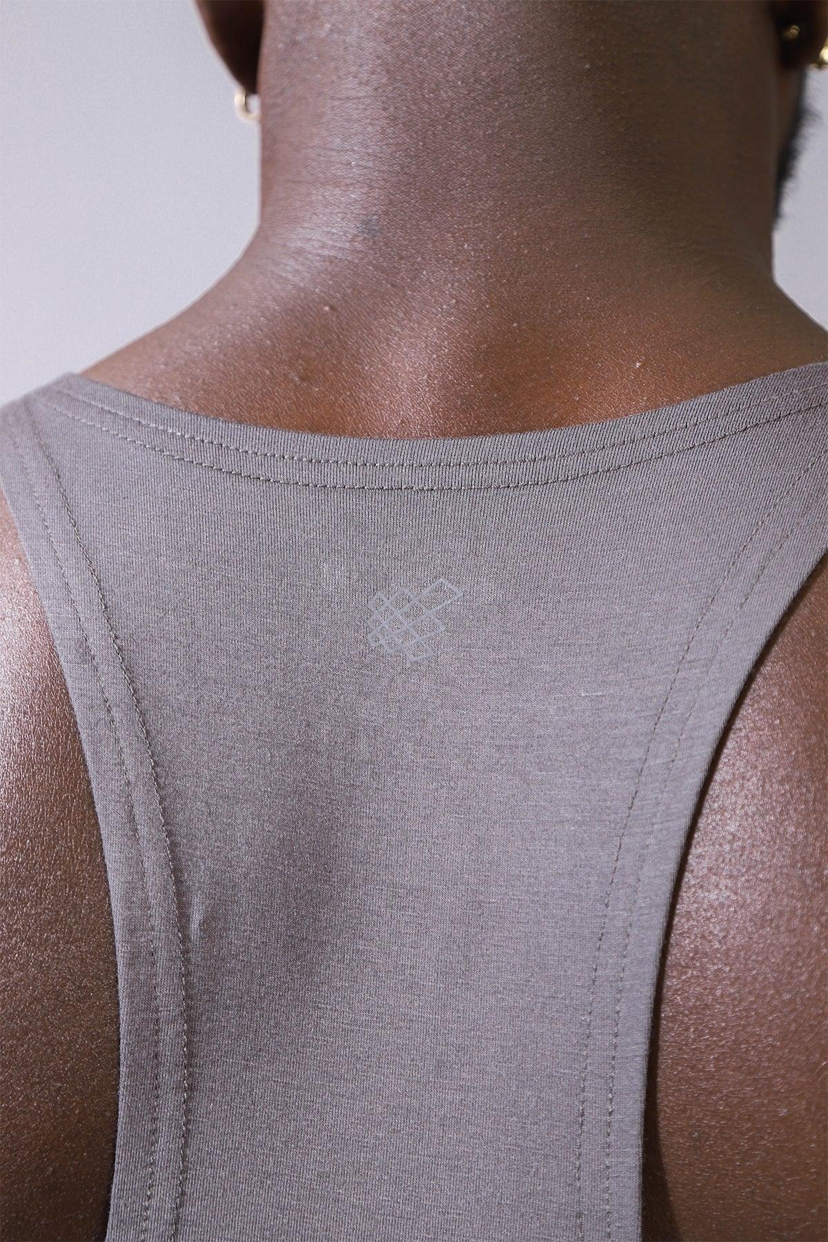 Jed North Classic Bodybuilding Racerback Stringer - Steel Gray - DealByEthan.gay loves Jed North