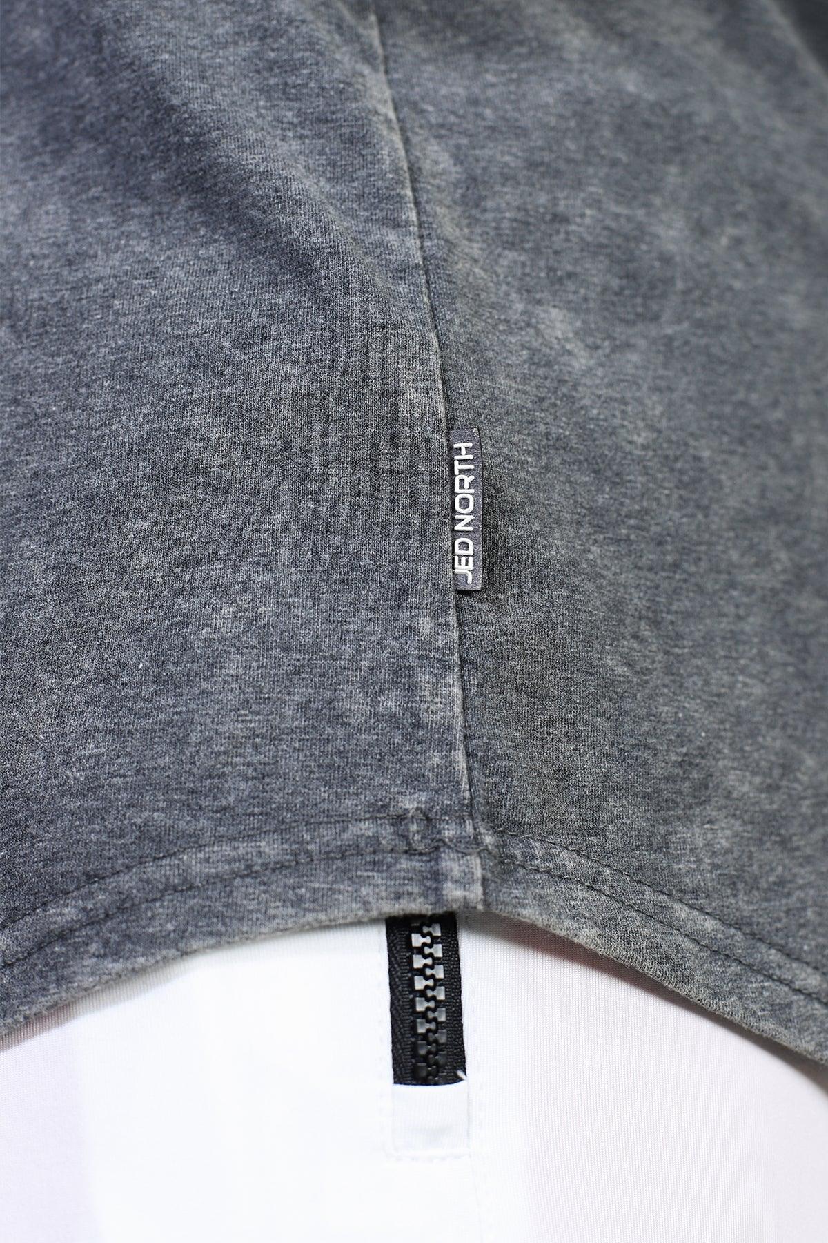 Jed North Classic Vintage Washed Racerback Stringer - Heather Gray - DealByEthan.gay loves Jed North