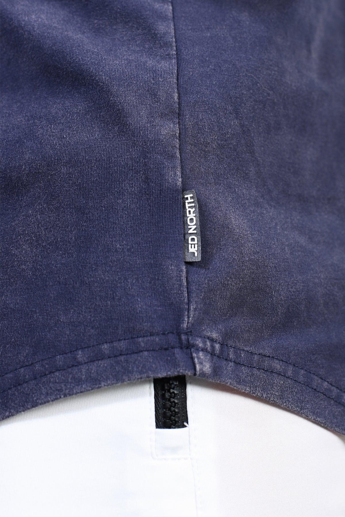Jed North Classic Vintage Washed Racerback Stringer - Navy - DealByEthan.gay loves Jed North