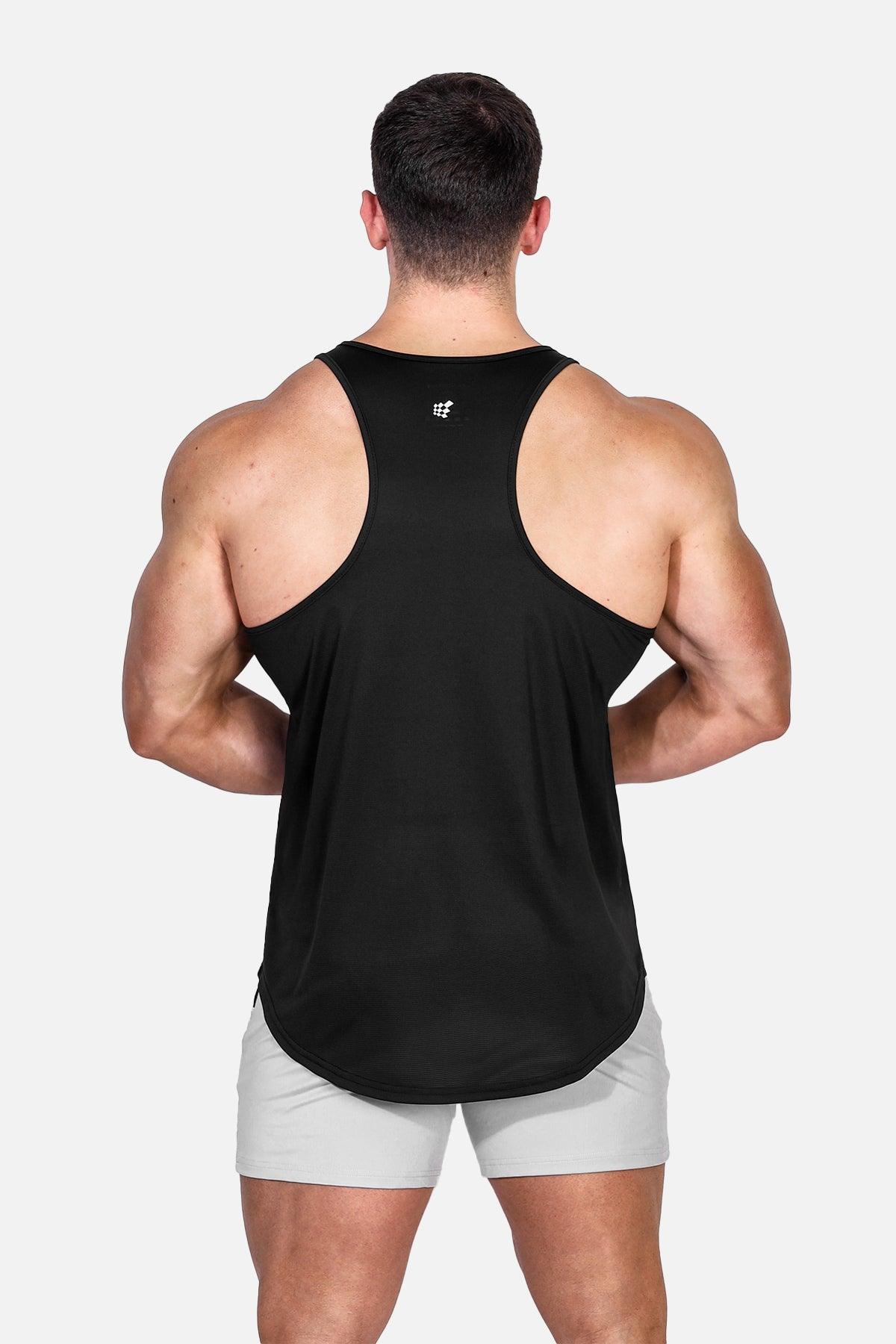 Jed North Dynamic Bodybuilding Stringer - Black - DealByEthan.gay loves Jed North
