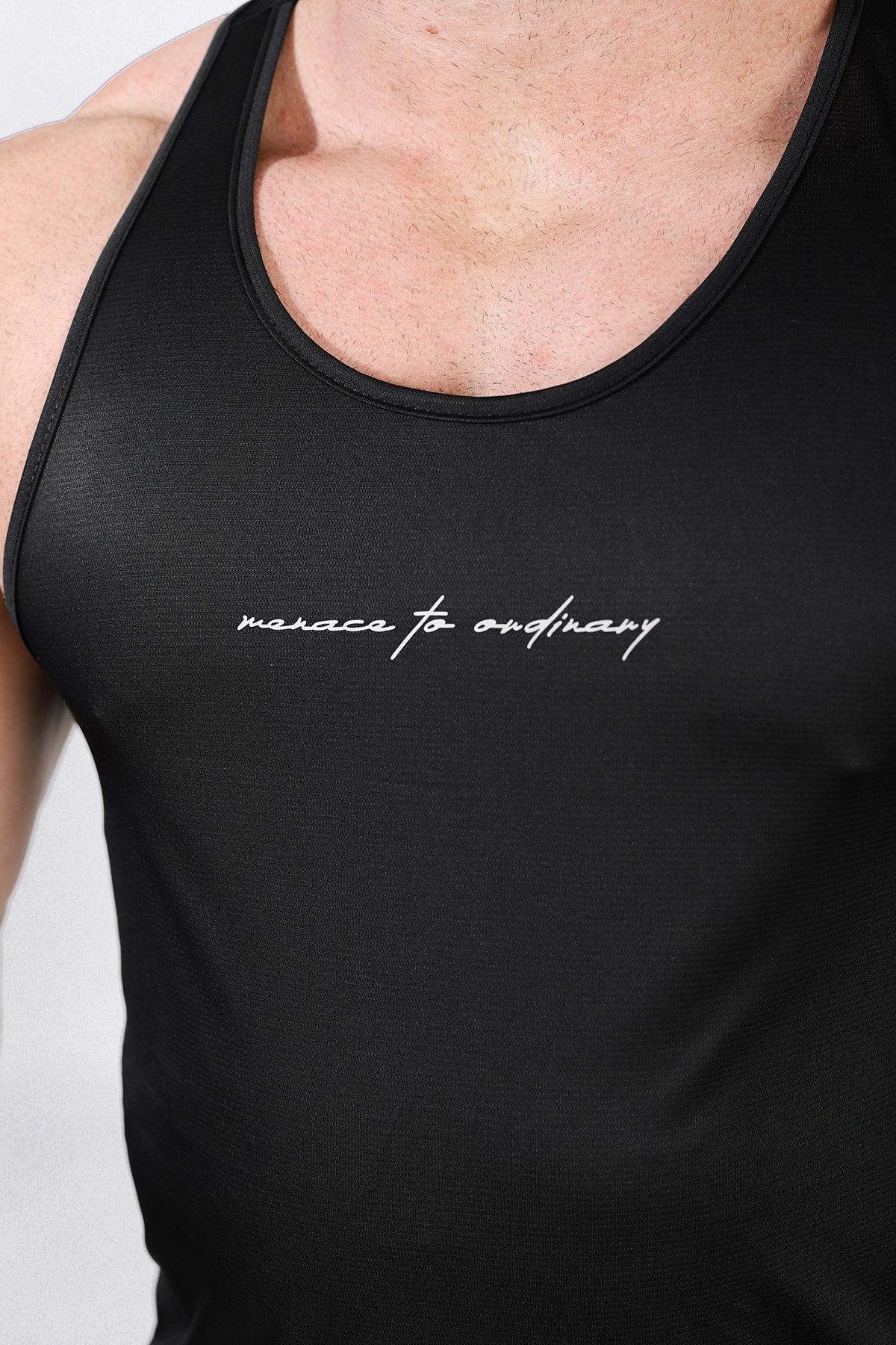 Jed North Dynamic Bodybuilding Stringer - Black - DealByEthan.gay loves Jed North