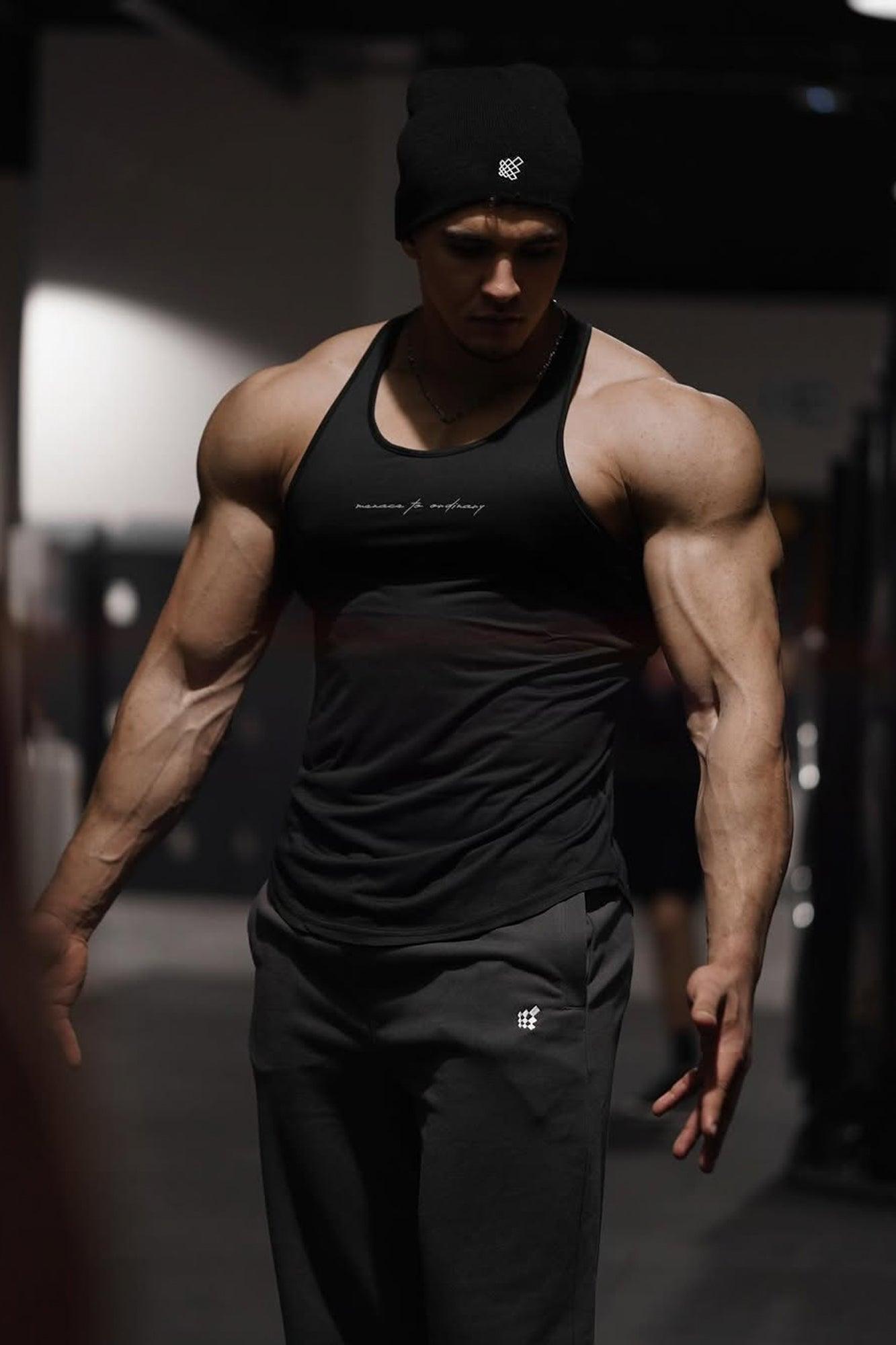 Jed North Dynamic Bodybuilding Stringer - Black - DealByEthan.gay loves Jed North