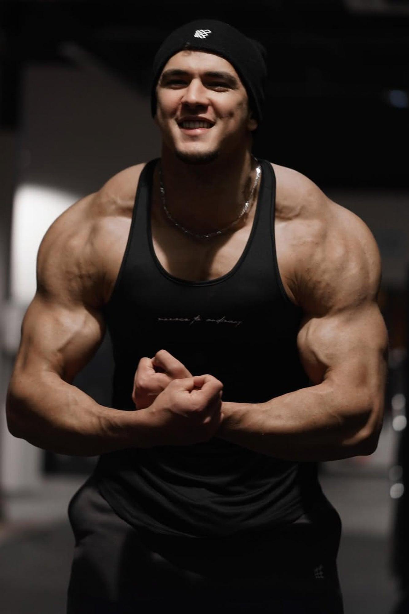 Jed North Dynamic Bodybuilding Stringer - Black - DealByEthan.gay loves Jed North