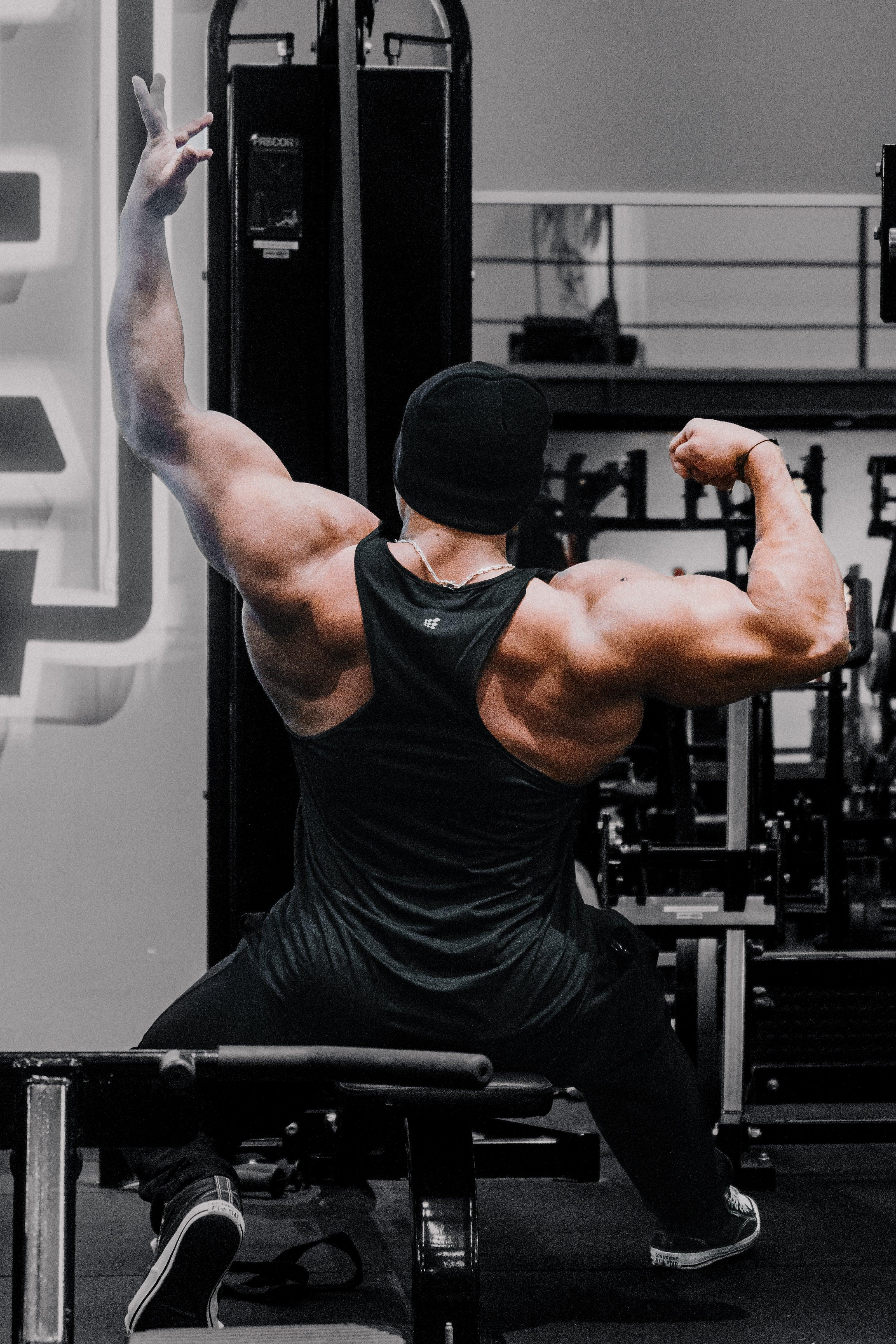 Jed North Dynamic Bodybuilding Stringer - Black - DealByEthan.gay loves Jed North