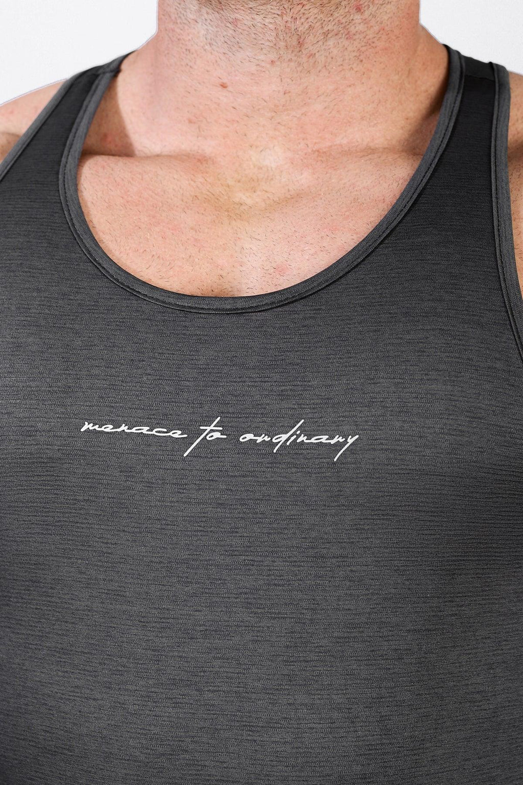 Jed North Dynamic Bodybuilding Stringer - Dark Gray - DealByEthan.gay loves Jed North