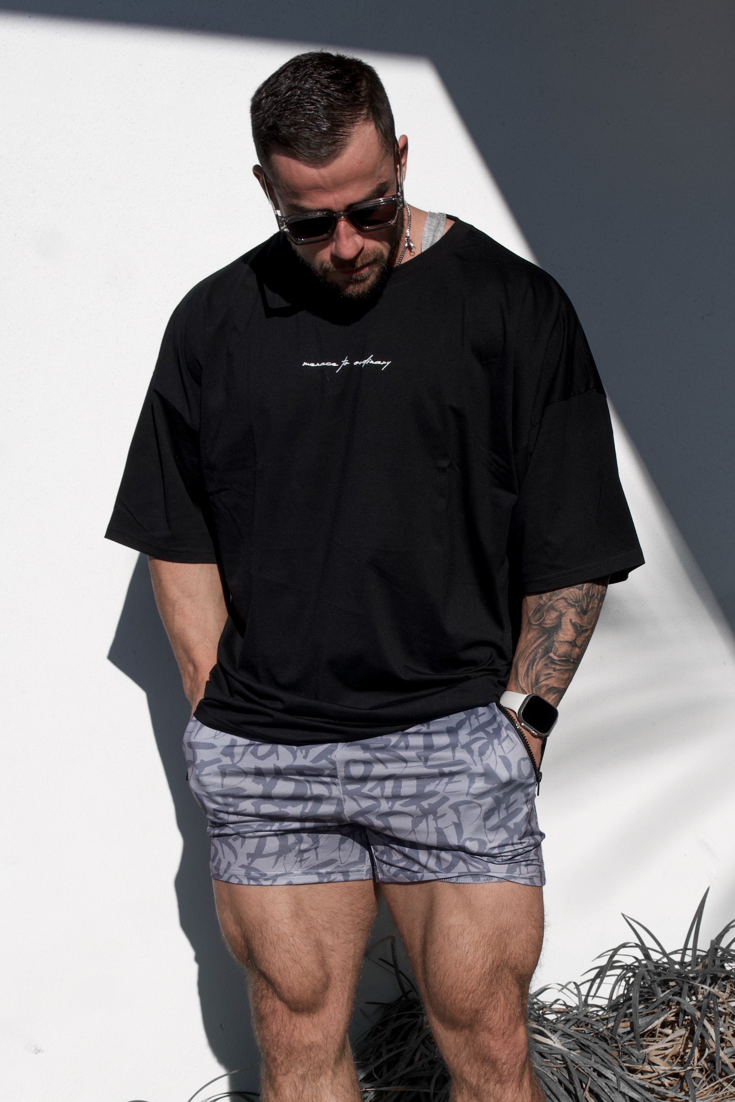 Jed North Energy Oversized T-Shirt - Menace Black - DealByEthan.gay loves Jed North