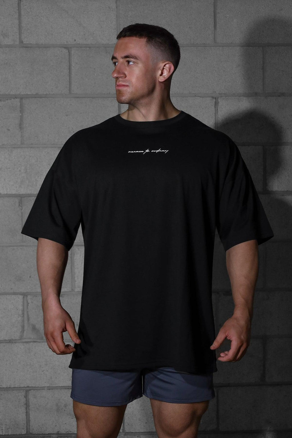 Jed North Energy Oversized T-Shirt - Menace Black - DealByEthan.gay loves Jed North