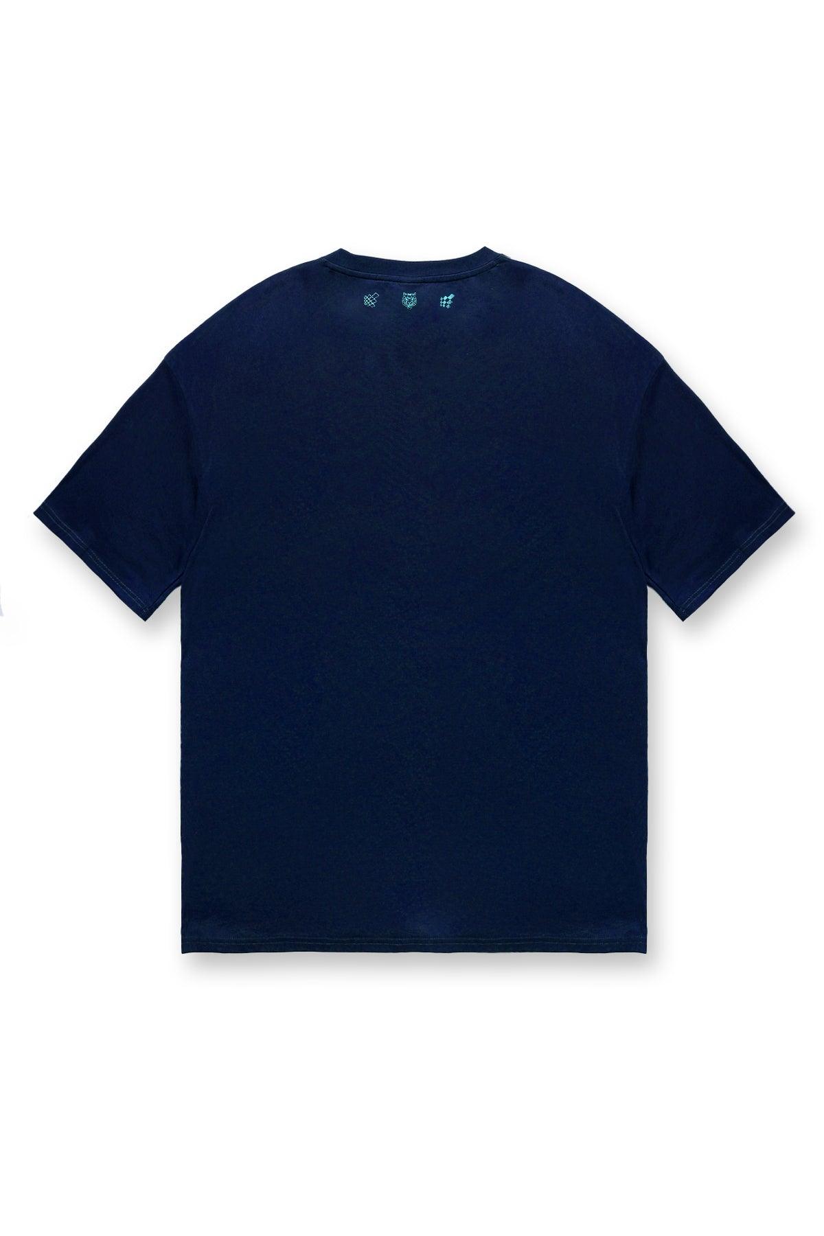 Jed North Energy Oversized T-Shirt - Midnight Blue - DealByEthan.gay loves Jed North