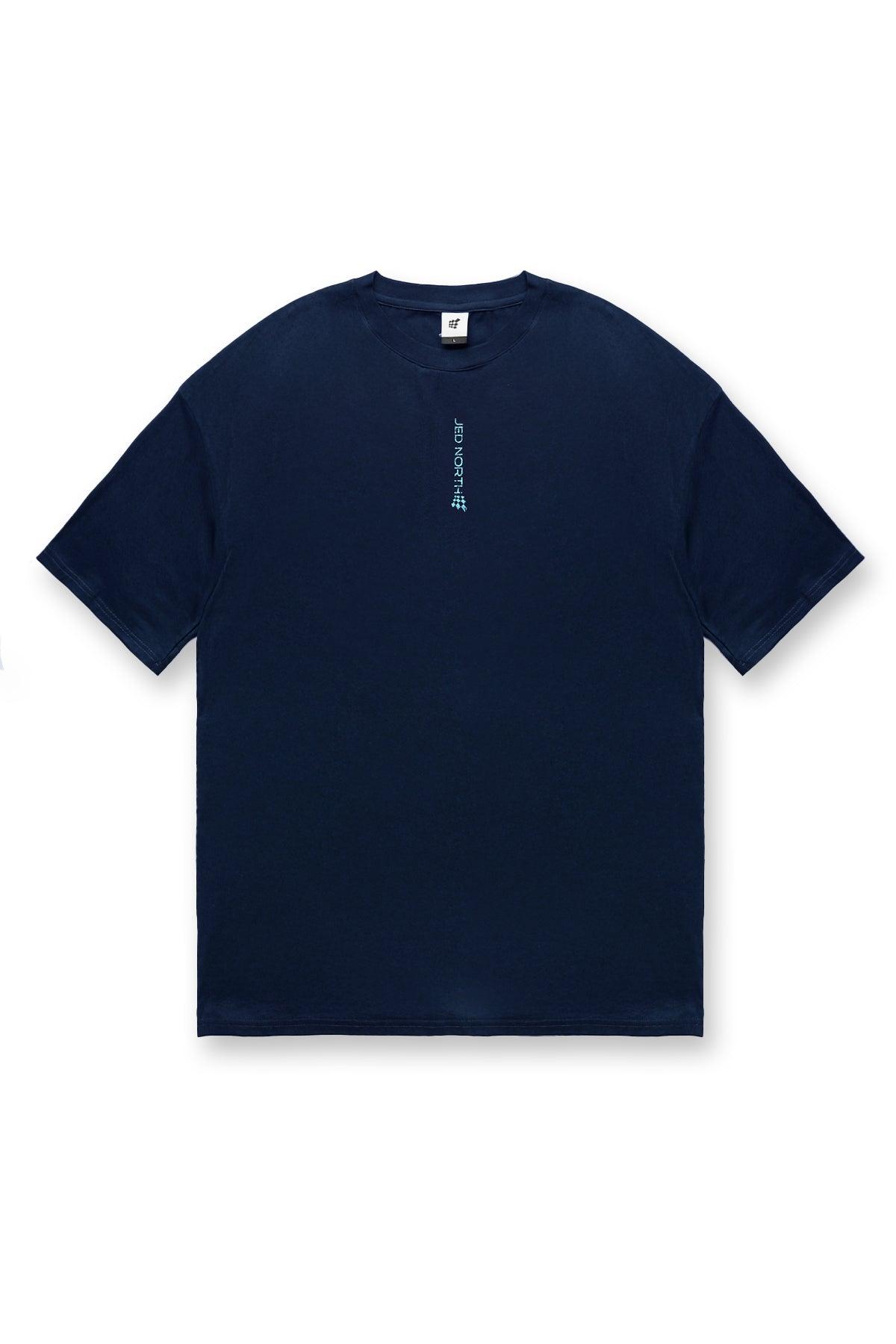 Jed North Energy Oversized T-Shirt - Midnight Blue - DealByEthan.gay loves Jed North
