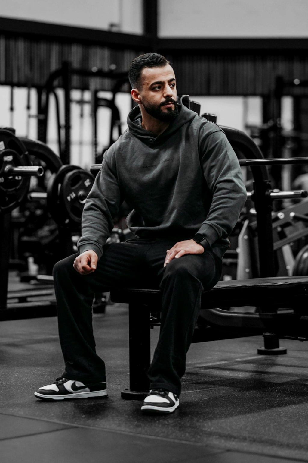 Jed North Essentials Relaxed Hoodie - Black - DealByEthan.gay loves Jed North
