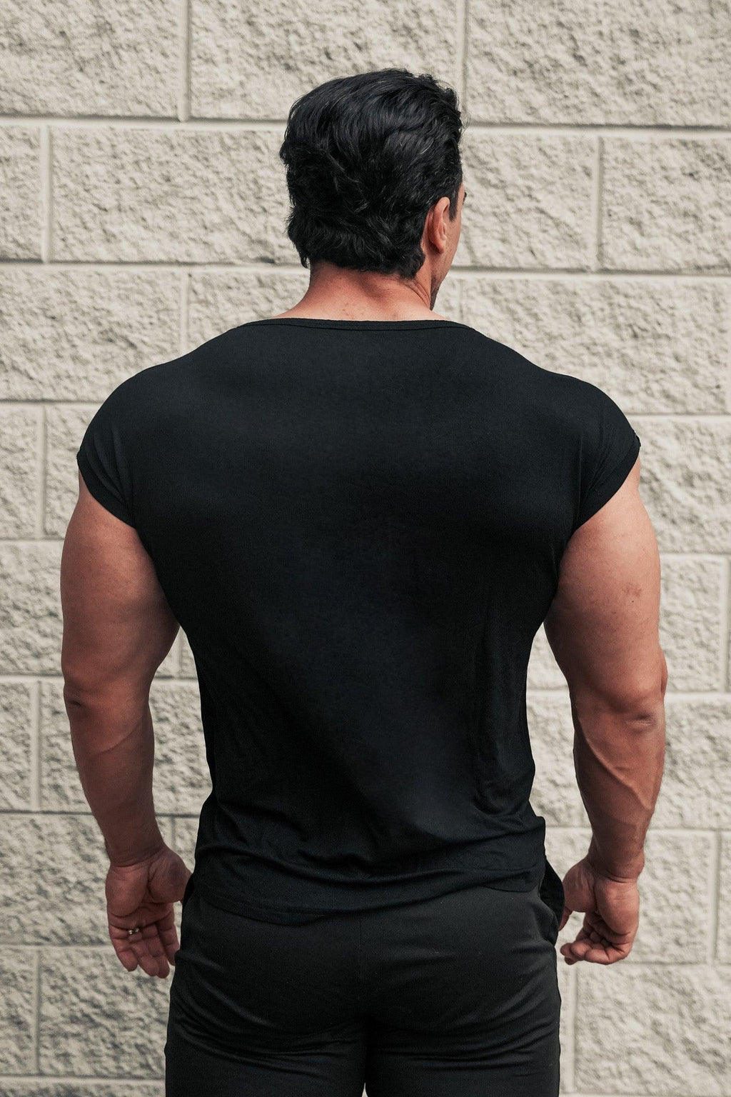 Jed North Evolve Cap Sleeve Muscle T-Shirt 2.0 - Black - DealByEthan.gay loves Jed North