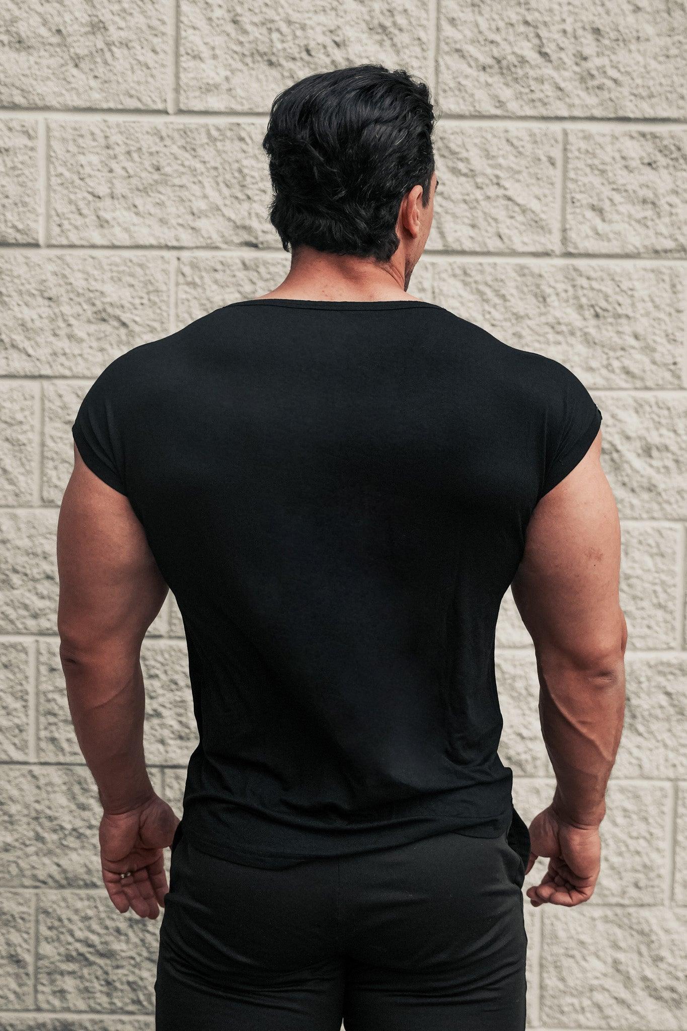 Jed North Evolve Cap Sleeve Muscle T-Shirt 2.0 - Black - DealByEthan.gay loves Jed North