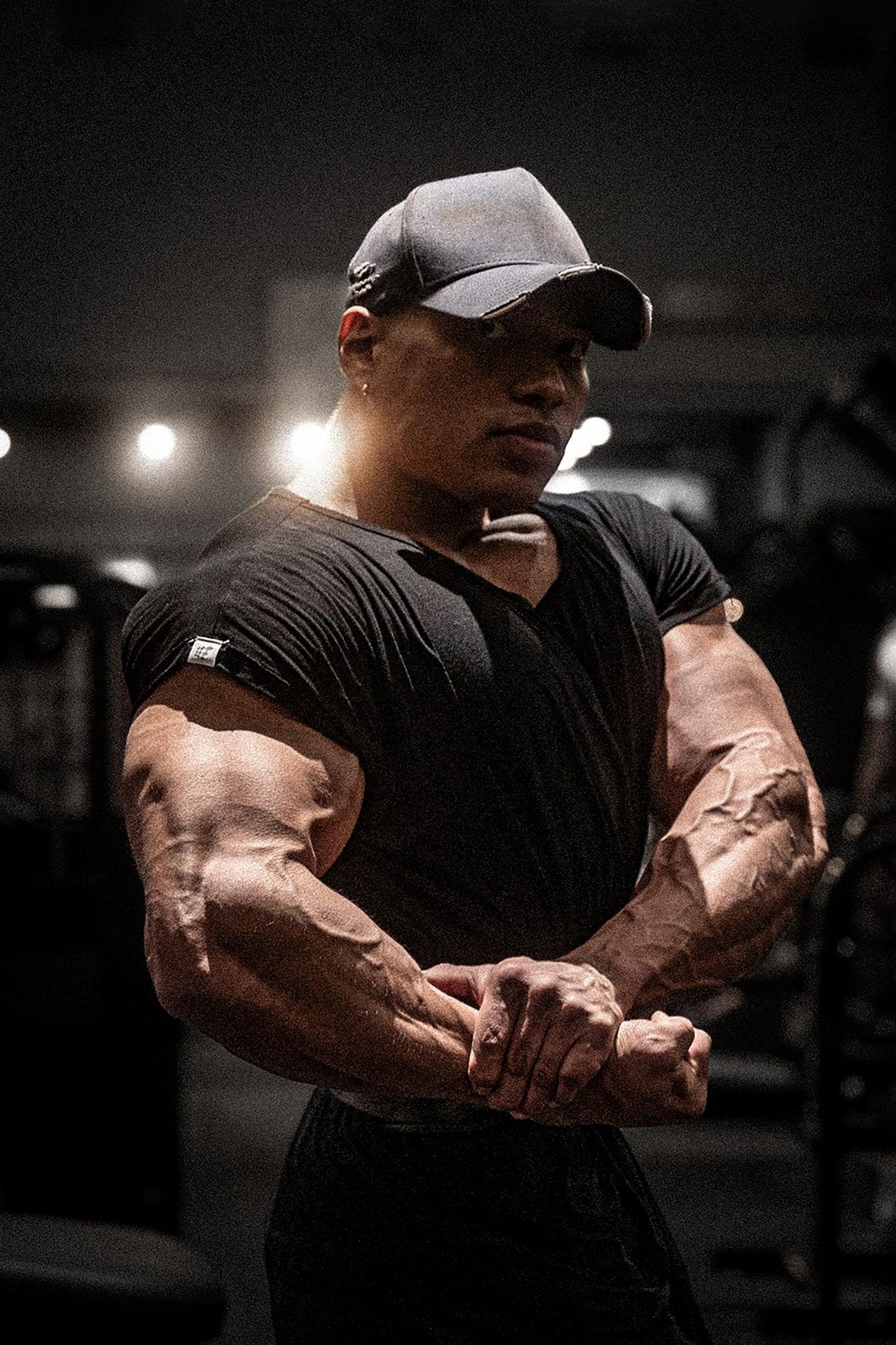 Jed North Evolve Cap Sleeve Muscle T-Shirt 2.0 - Black - DealByEthan.gay loves Jed North