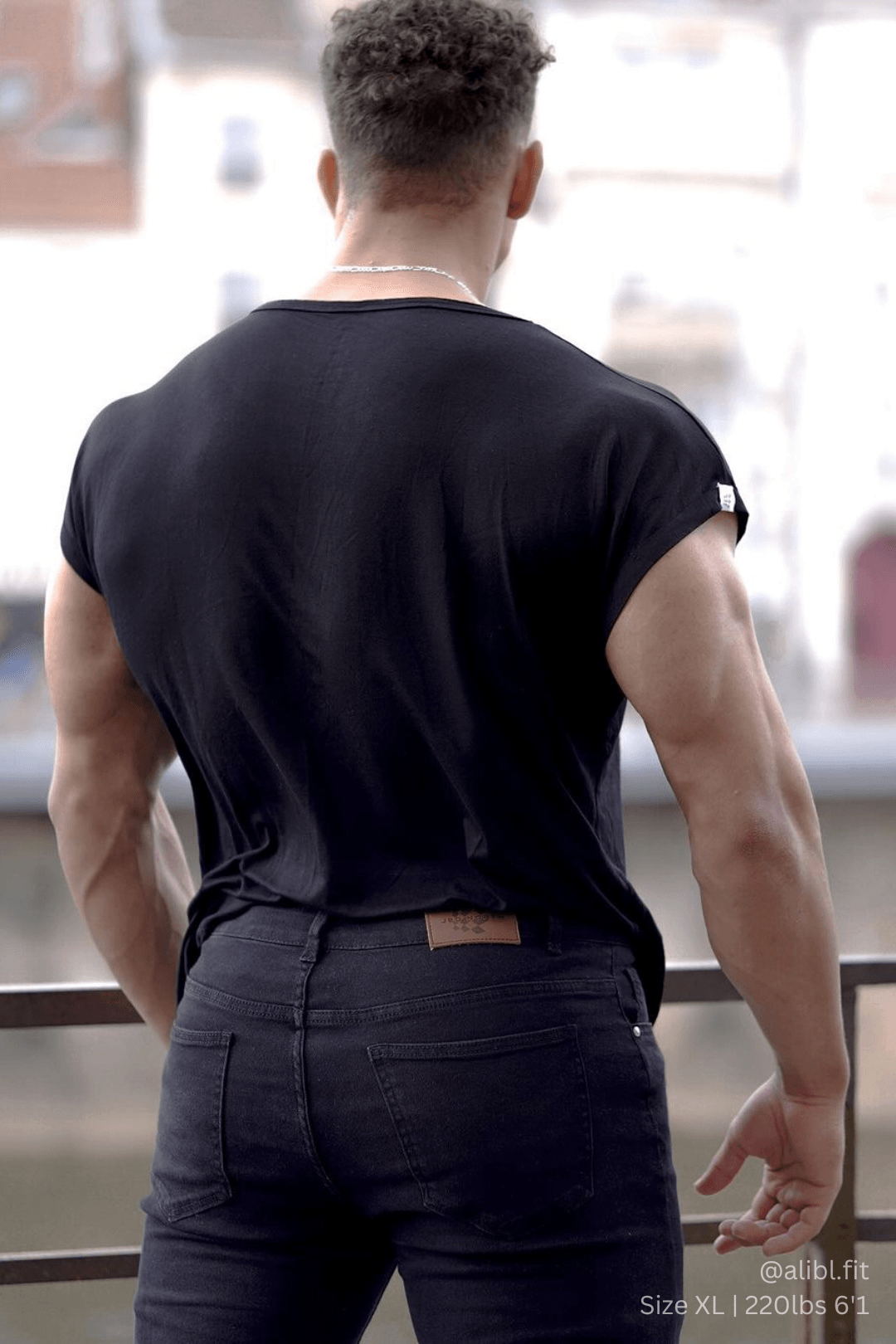 Jed North Evolve Cap Sleeve Muscle T-Shirt 2.0 - Black - DealByEthan.gay loves Jed North
