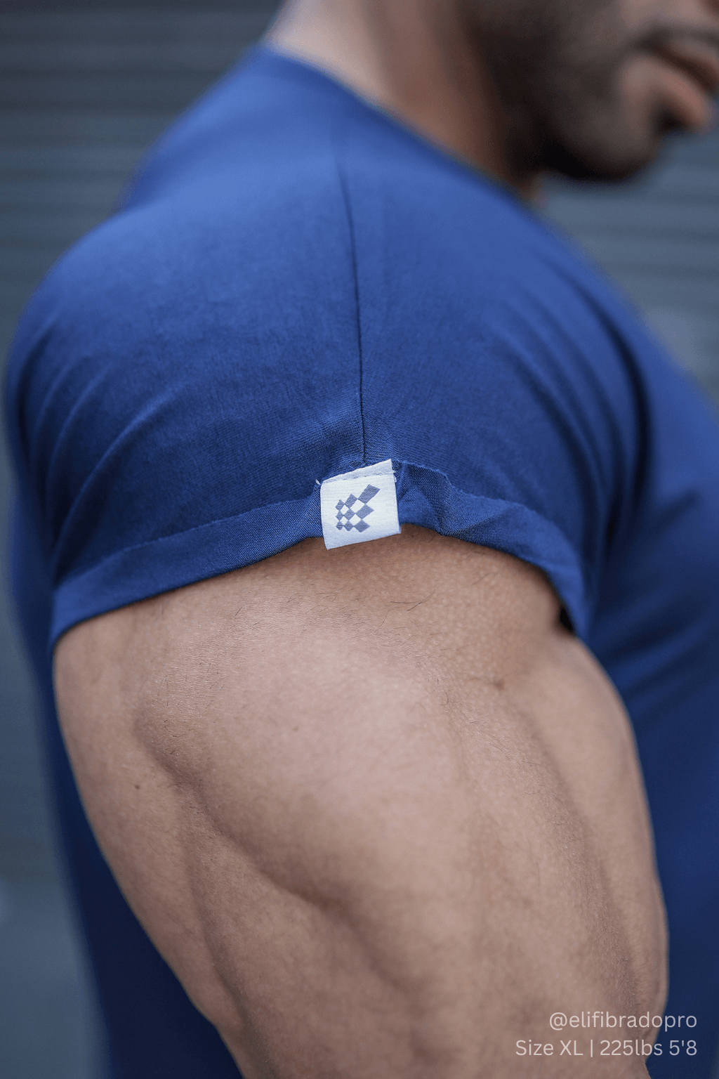 Jed North Evolve Cap Sleeve Muscle T-Shirt 2.0 - Navy - DealByEthan.gay loves Jed North