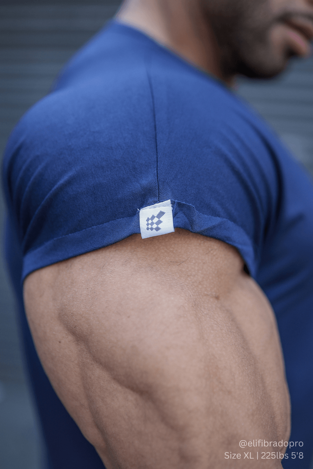 Jed North Evolve Cap Sleeve Muscle T-Shirt 2.0 - Navy - DealByEthan.gay loves Jed North