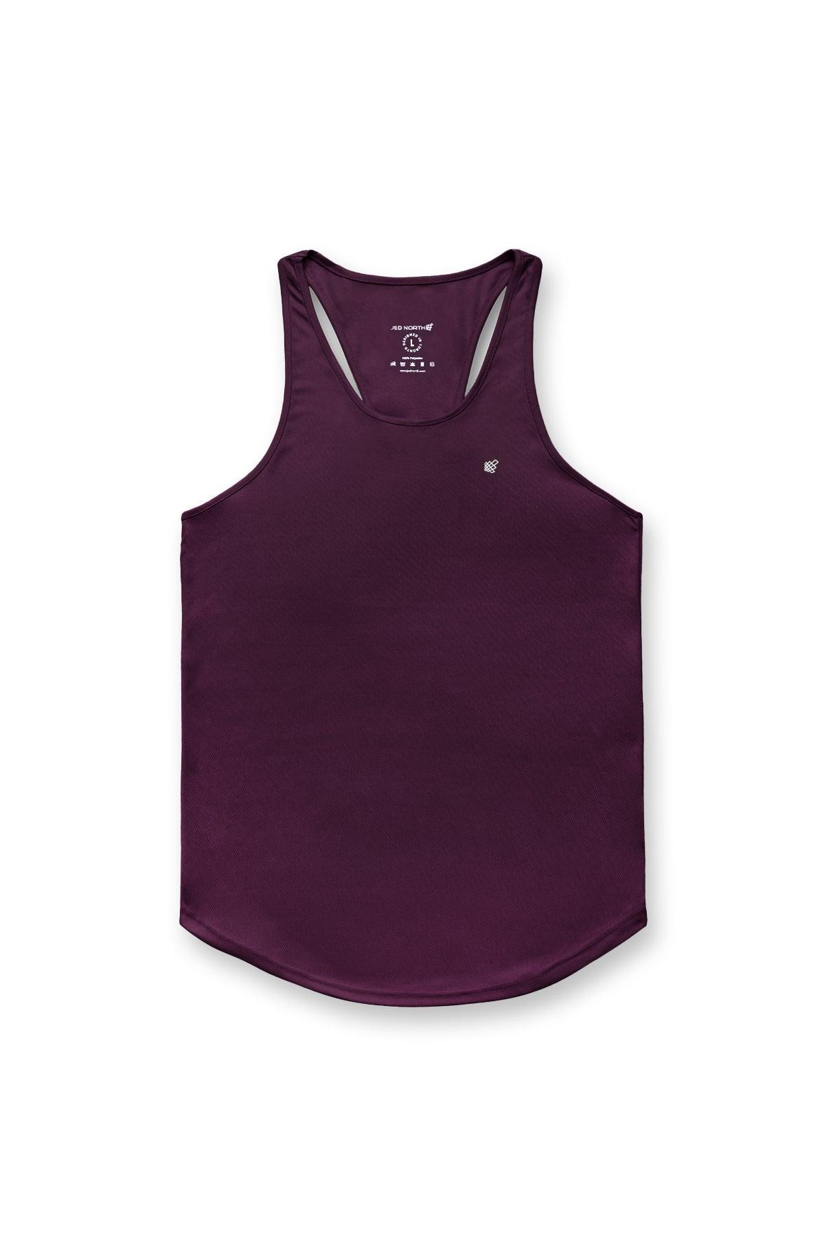 Jed North Fast-Dry Bodybuilding Workout Stringer - Dark Purple - DealByEthan.gay loves Jed North