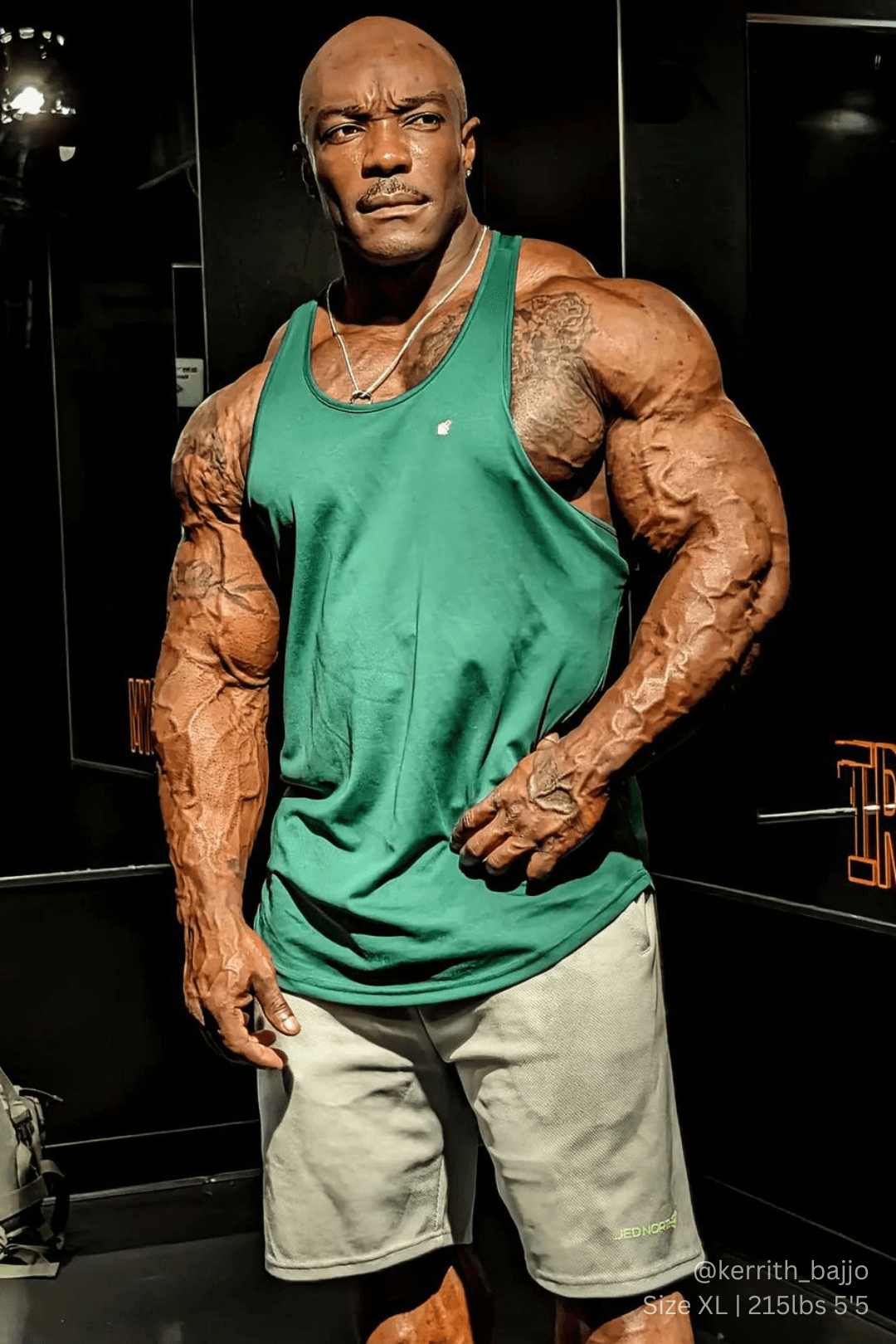Jed North Fast-Dry Bodybuilding Workout Stringer - Emerald - DealByEthan.gay loves Jed North