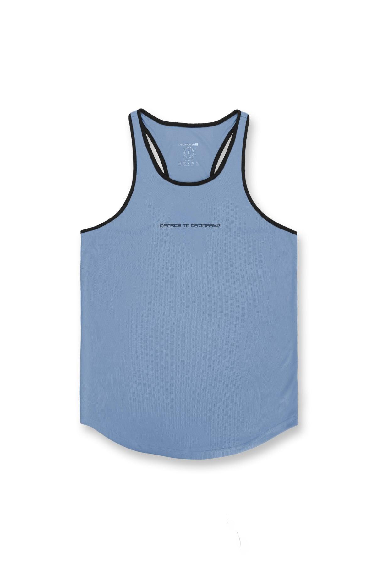 Jed North Fast-Dry Bodybuilding Workout Stringer - Gray with Black - DealByEthan.gay loves Jed North