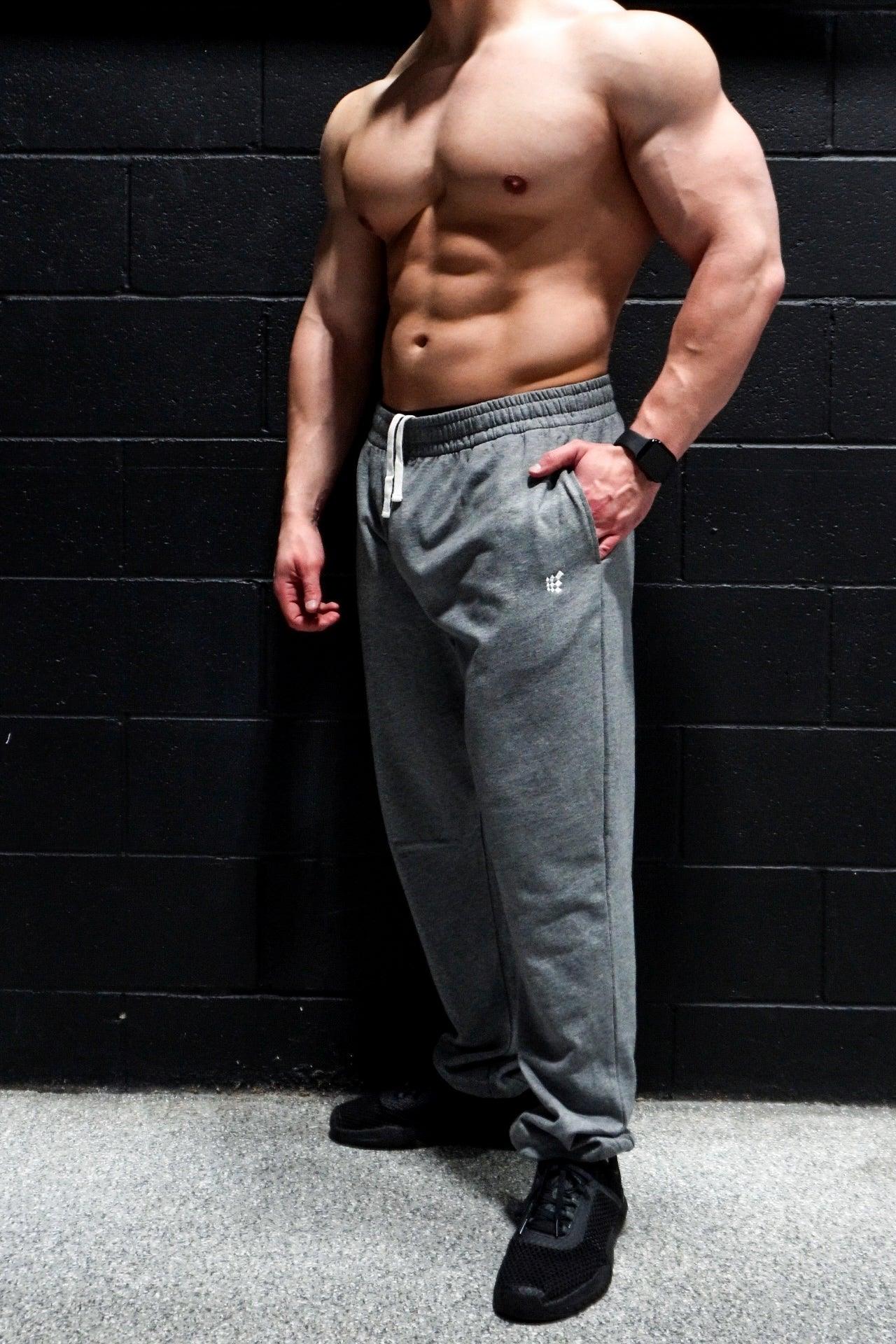 Jed North French Terry Athletic Training Joggers - Gray - DealByEthan.gay loves Jed North