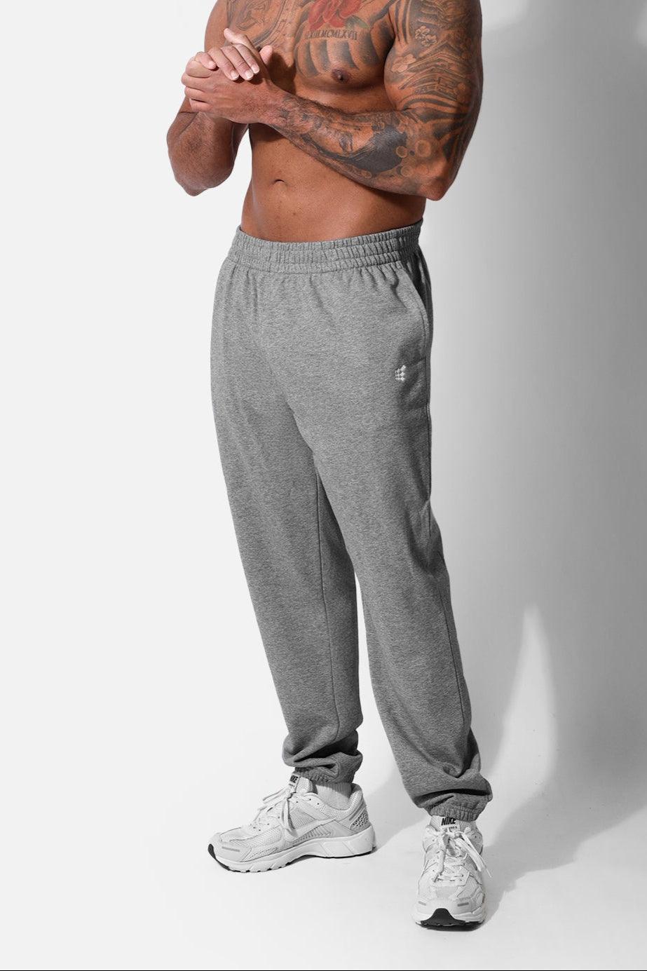 Jed North French Terry Athletic Training Joggers - Gray - DealByEthan.gay loves Jed North