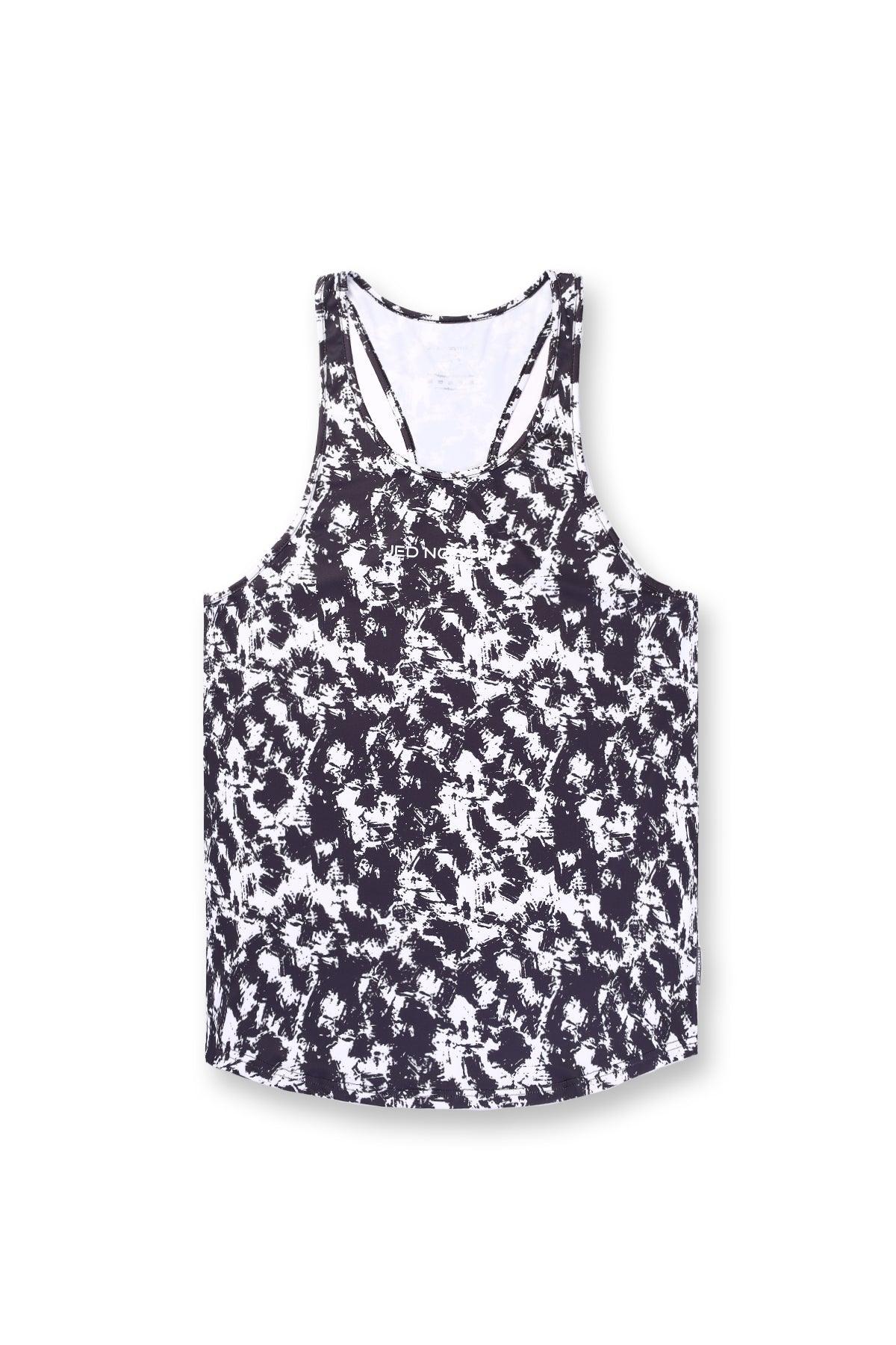 Jed North Graphic Muscle Stringer - B&W Paint Brush - DealByEthan.gay loves Jed North