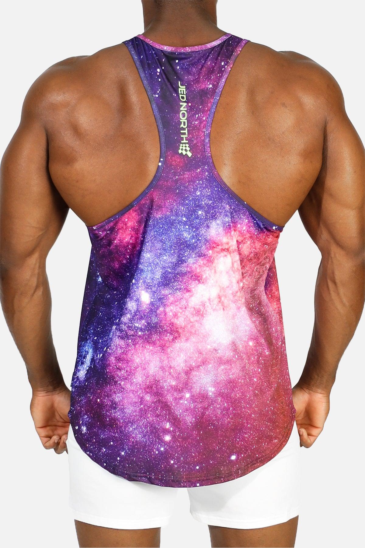 Jed North Graphic Muscle Stringer - Galactic - DealByEthan.gay loves Jed North