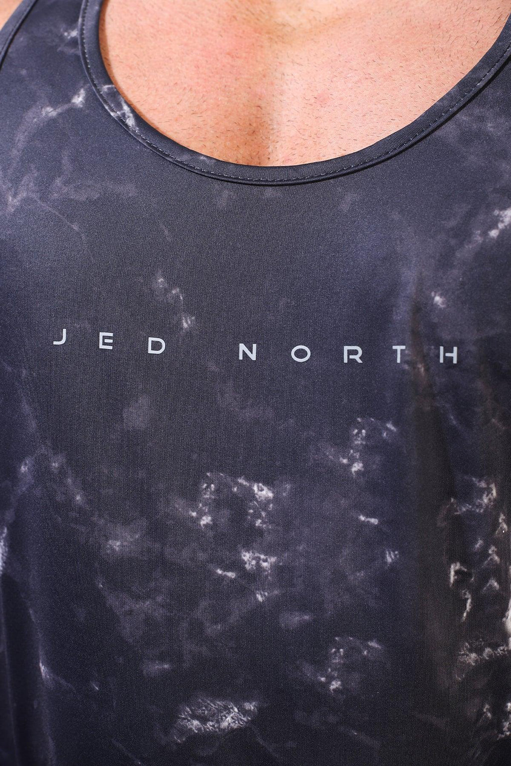 Jed North Graphic Muscle Stringer - Marble - DealByEthan.gay loves Jed North