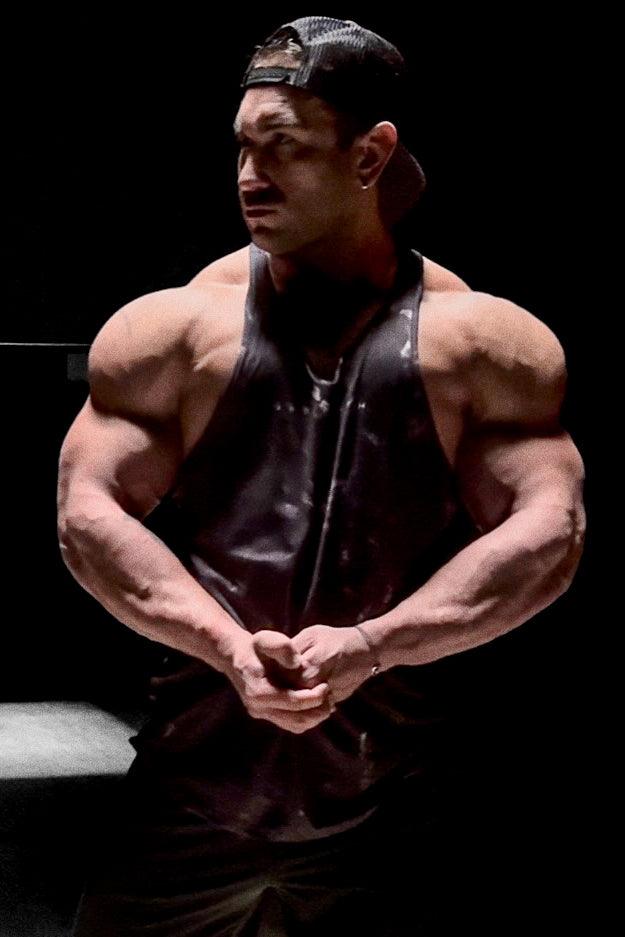 Jed North Graphic Muscle Stringer - Marble - DealByEthan.gay loves Jed North
